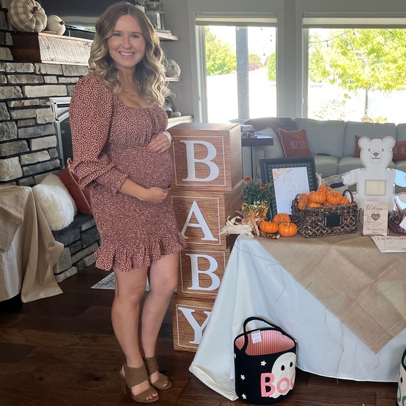 ✨Like New✨ PinkBlush Maternity Dress - Picture 3 of 3